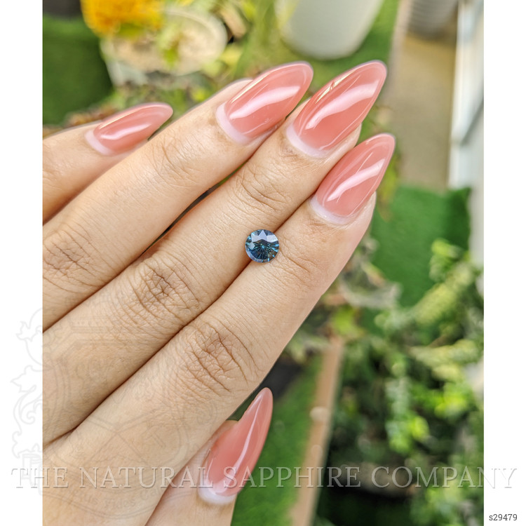 1.13 Ct. Bluish Green Sapphire from Madagascar