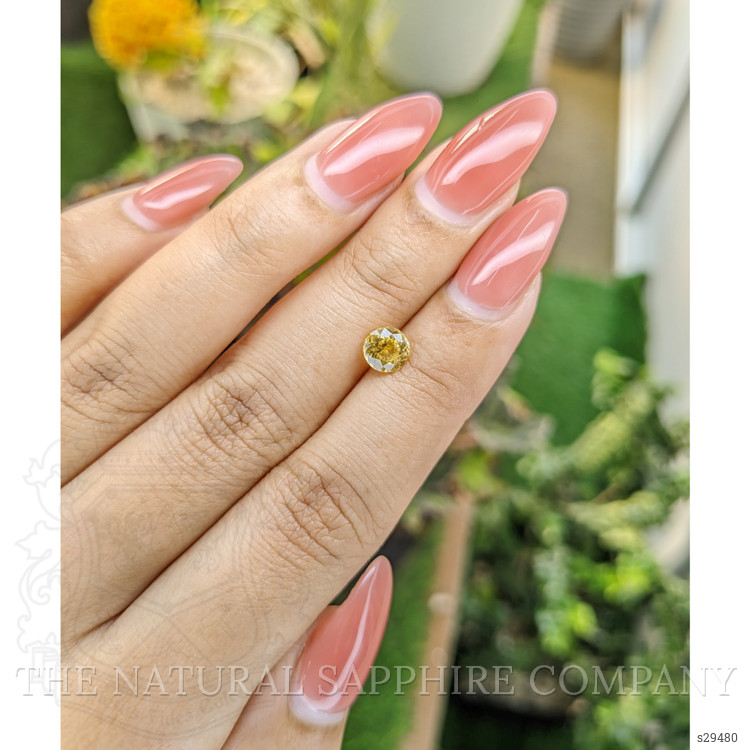 1.06 Ct. Yellow Sapphire from Ceylon (Sri Lanka)
