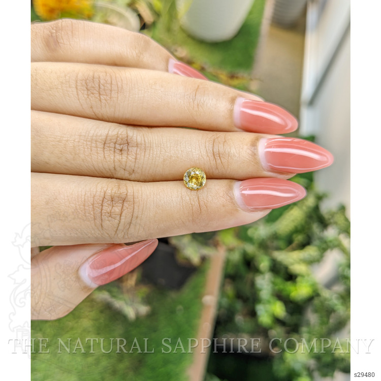 1.06 Ct. Yellow Sapphire from Ceylon (Sri Lanka)
