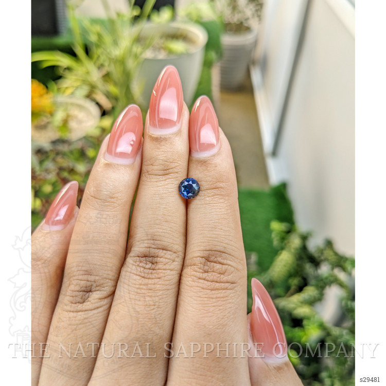 1.10 Ct. Greenish Blue Sapphire from Madagascar