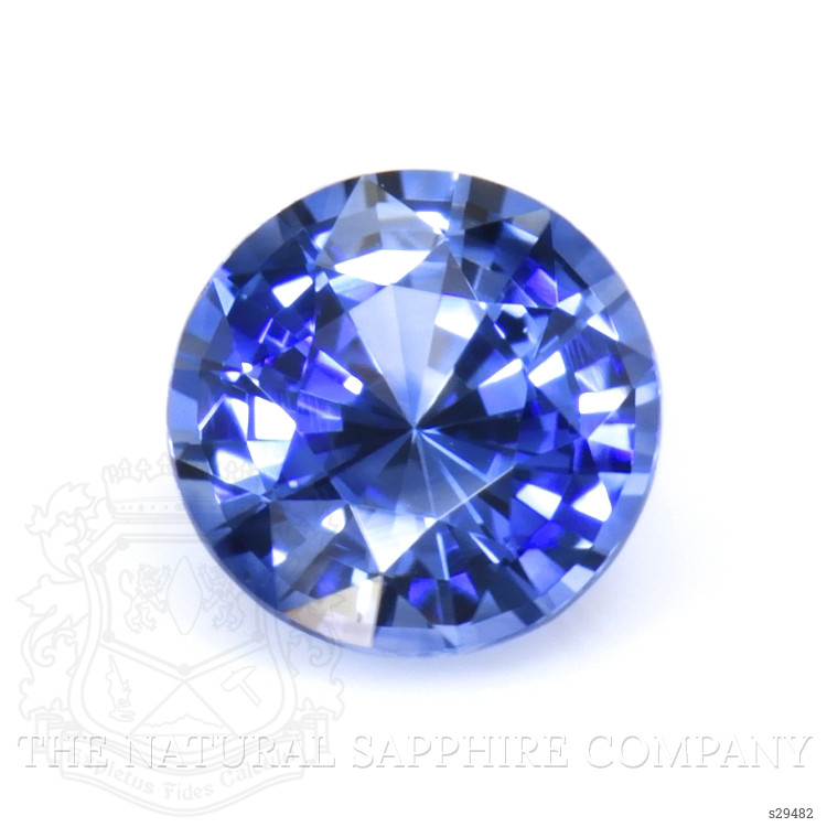 0.88 Ct. Blue Sapphire from Ceylon (Sri Lanka)