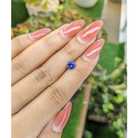 0.88 Ct. Blue Sapphire from Ceylon (Sri Lanka) Life Style