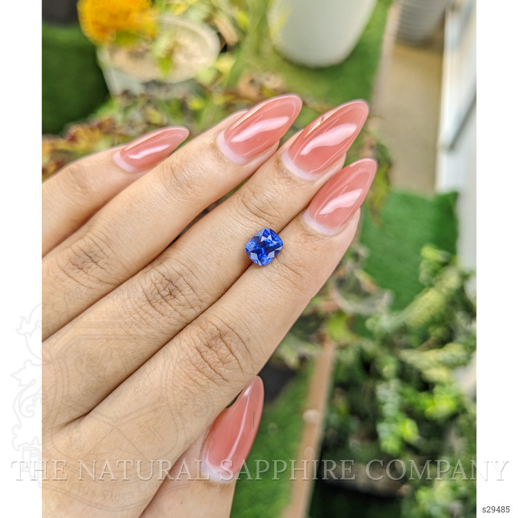 2.09 Ct. Blue Sapphire from Ceylon (Sri Lanka)