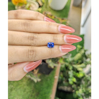 2.09 Ct. Blue Sapphire from Ceylon (Sri Lanka) Life Style