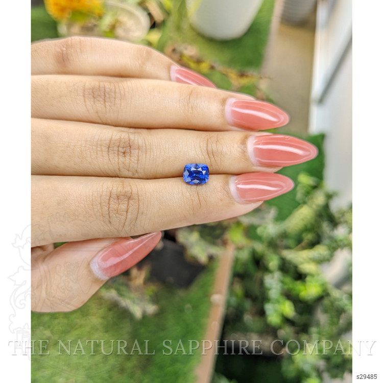 2.09 Ct. Blue Sapphire from Ceylon (Sri Lanka)