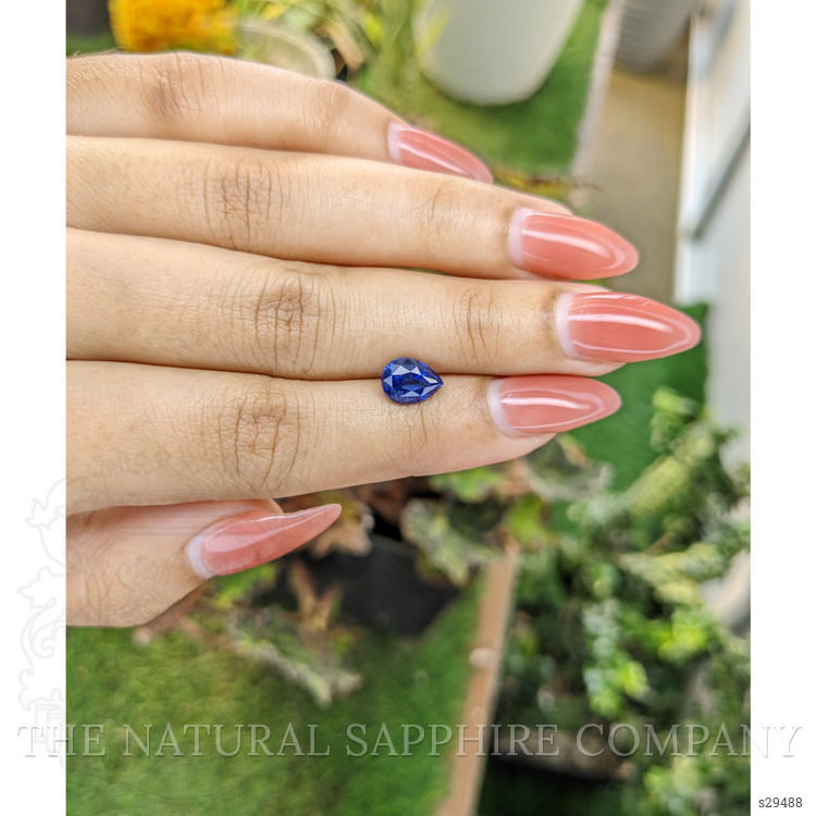 2.09 Ct. Blue Sapphire from Ceylon (Sri Lanka)