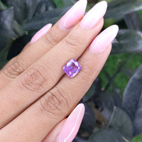 2.55 Ct. Purple Sapphire from Madagascar Life Style