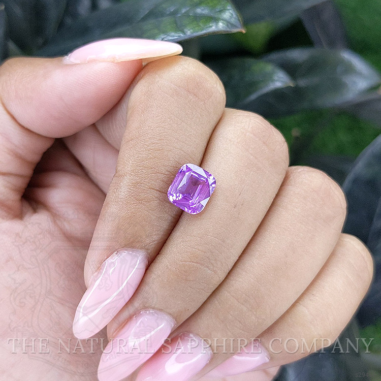 2.55 Ct. Purple Sapphire from Madagascar