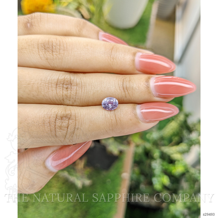 1.24 Ct. Purple Sapphire from Ceylon (Sri Lanka)
