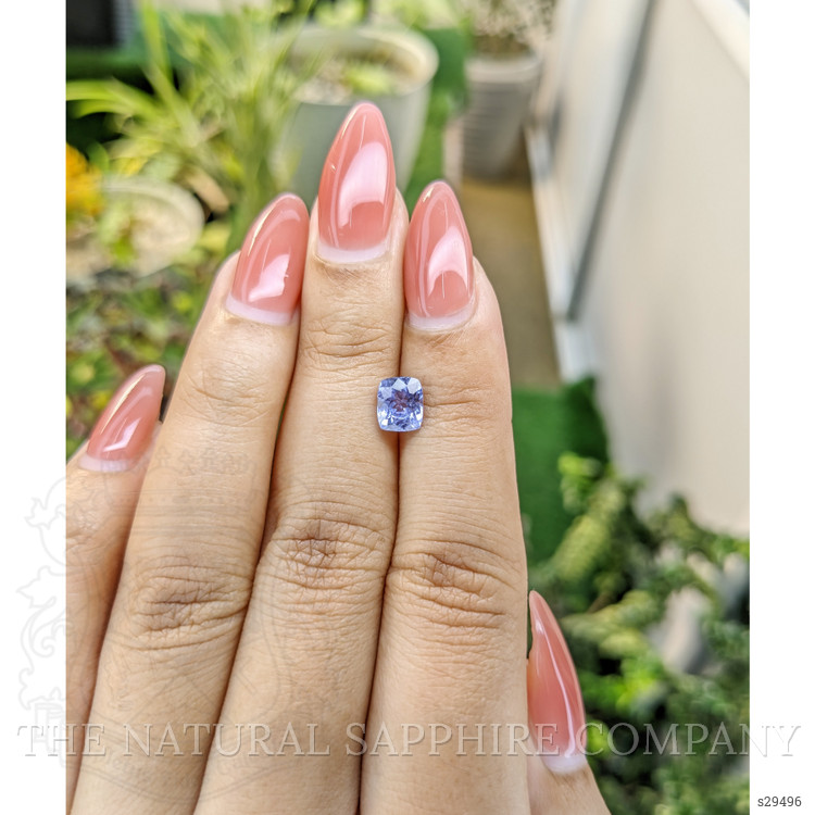 1.28 Ct. Blue Sapphire from Ceylon (Sri Lanka)