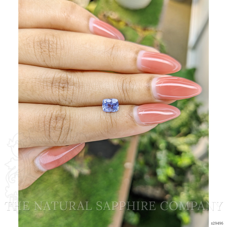 1.28 Ct. Blue Sapphire from Ceylon (Sri Lanka)