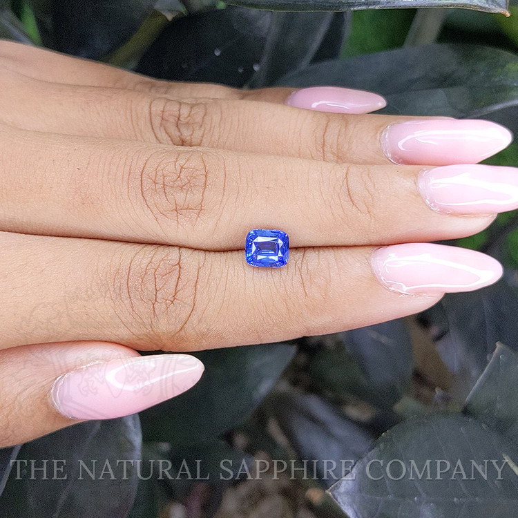 1.62 Ct. Blue Sapphire from Ceylon (Sri Lanka)
