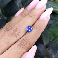 1.62 Ct. Blue Sapphire from Ceylon (Sri Lanka) Life Style