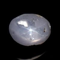 0.87 Ct. Grey Star Sapphire from Ceylon (Sri Lanka) Video