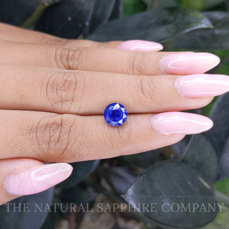 2.11 Ct. Blue Sapphire from Ceylon (Sri Lanka)