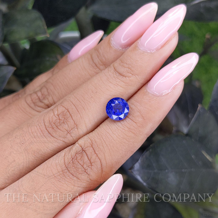 2.11 Ct. Blue Sapphire from Ceylon (Sri Lanka)