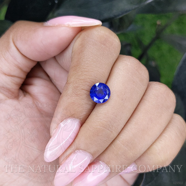 2.11 Ct. Blue Sapphire from Ceylon (Sri Lanka)