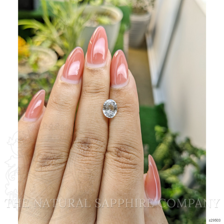 1.72 Ct. Grey Sapphire from Madagascar