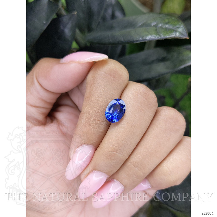3.52 Ct. Blue Sapphire from Ceylon (Sri Lanka)