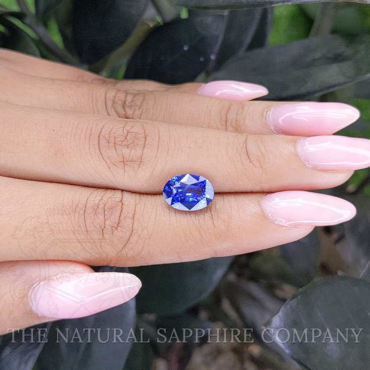 3.52 Ct. Blue Sapphire from Ceylon (Sri Lanka)