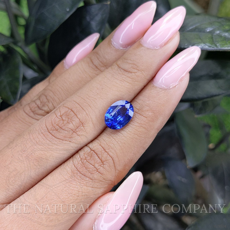 3.52 Ct. Blue Sapphire from Ceylon (Sri Lanka)