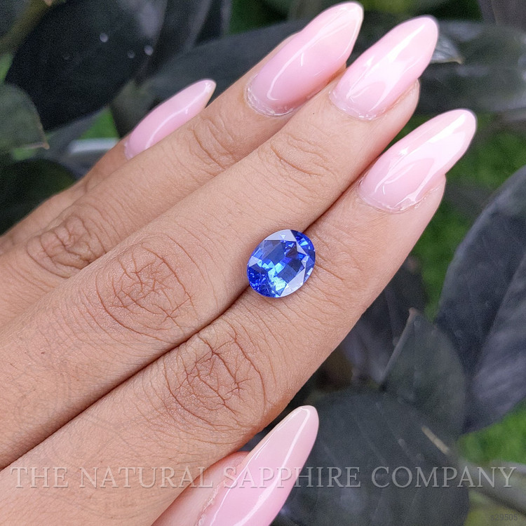 3.15 Ct. Blue Sapphire from Ceylon (Sri Lanka)