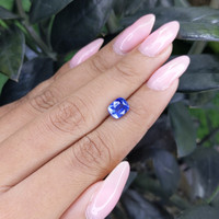 2.09 Ct. Blue Sapphire from Ceylon (Sri Lanka) Life Style