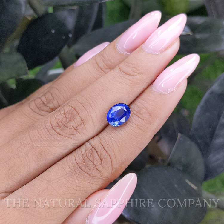 2.56 Ct. Blue Sapphire from Ceylon (Sri Lanka)