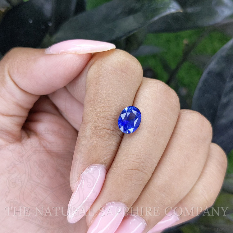 2.56 Ct. Blue Sapphire from Ceylon (Sri Lanka)