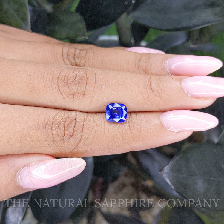 1.80 Ct. Blue Sapphire from Ceylon (Sri Lanka)
