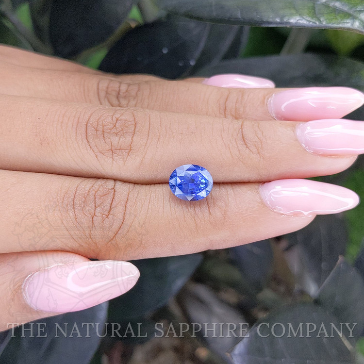 3.07 Ct. Blue Sapphire from Ceylon (Sri Lanka)