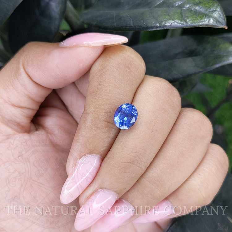 3.07 Ct. Blue Sapphire from Ceylon (Sri Lanka)