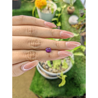 1.29 Ct. Pinkish Purple Sapphire from Madagascar Life Style