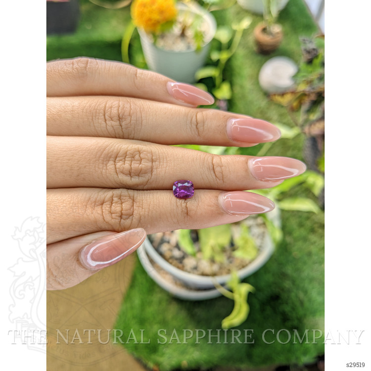 1.29 Ct. Pinkish Purple Sapphire from Madagascar