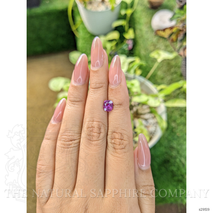 1.29 Ct. Pinkish Purple Sapphire from Madagascar