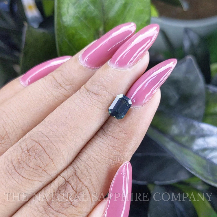 1.57 Ct. Bluish Green Sapphire from Madagascar