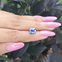 3.06 Ct. Blue Sapphire from Ceylon (Sri Lanka) Life Style