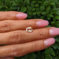 1.52 Ct. Peach Sapphire from Ceylon (Sri Lanka) Life Style