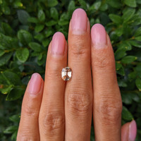 1.52 Ct. Peach Sapphire from Ceylon (Sri Lanka) Life Style