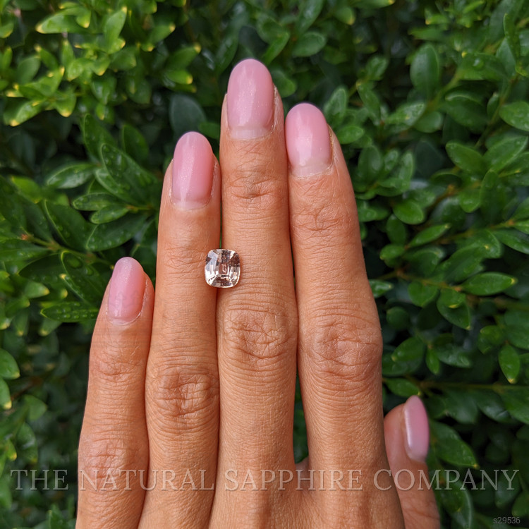 2.19 Ct. Peach Sapphire from Ceylon (Sri Lanka)