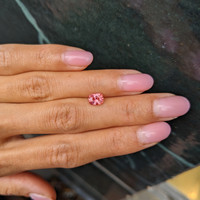 1.15 Ct. Padparadscha Sapphire from Madagascar Life Style