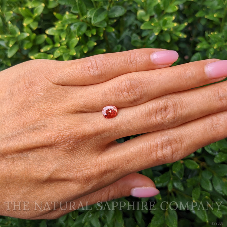 1.64 Ct. Padparadscha Sapphire from Ceylon (Sri Lanka)
