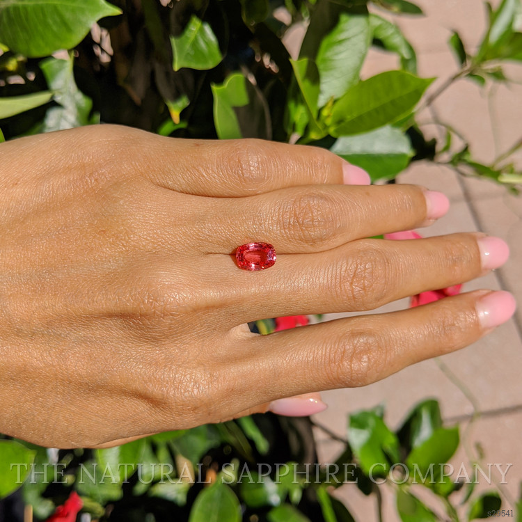 3.01 Ct. Padparadscha Sapphire from Ceylon (Sri Lanka)