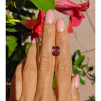 3.00 Ct. Padparadscha Sapphire from Madagascar Life Style