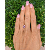 2.64 Ct. Padparadscha Sapphire from Madagascar Life Style