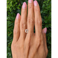 1.64 Ct. Peach Sapphire from Ceylon (Sri Lanka) Life Style