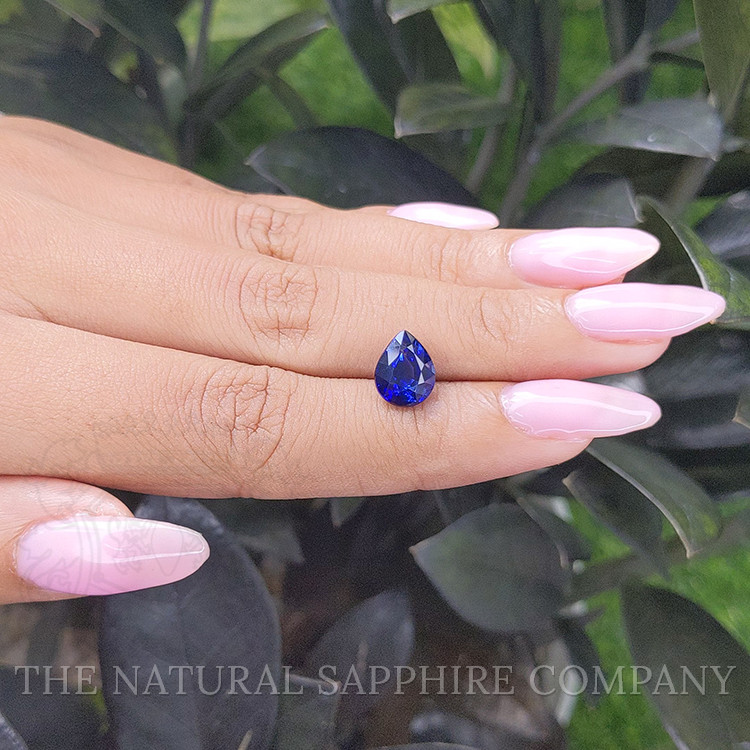3.07 Ct. Blue Sapphire from Ceylon (Sri Lanka)