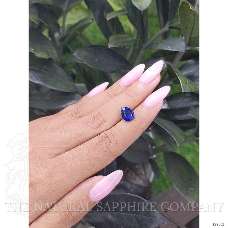 3.07 Ct. Blue Sapphire from Ceylon (Sri Lanka)