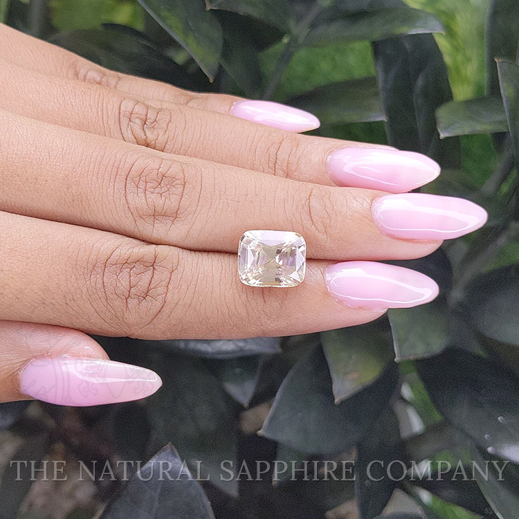 6.47 Ct. Peach Sapphire from Ceylon (Sri Lanka)