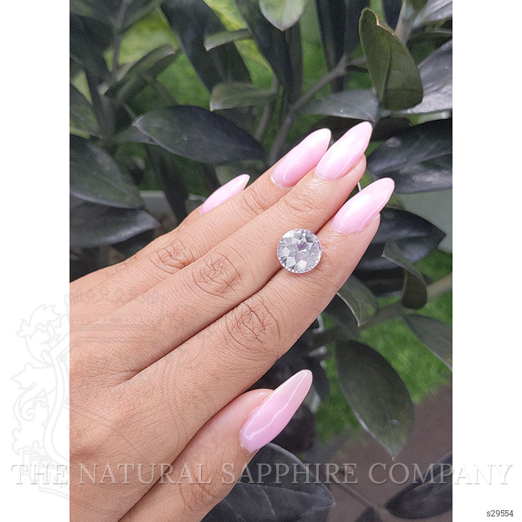 6.04 Ct. White Sapphire from Ceylon (Sri Lanka)